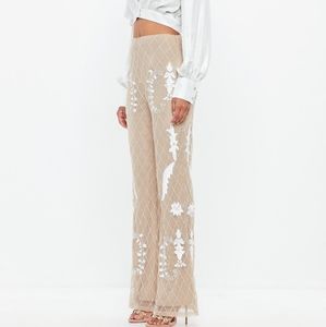 NEW embellished flared pants